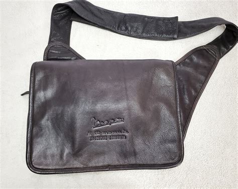 Rare Vespa Piaggio Messenger Bag .